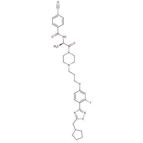 Chemical structure of BindingDB Monomer ID 50139273