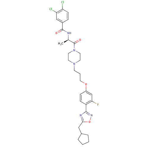 Chemical structure of BindingDB Monomer ID 50139280