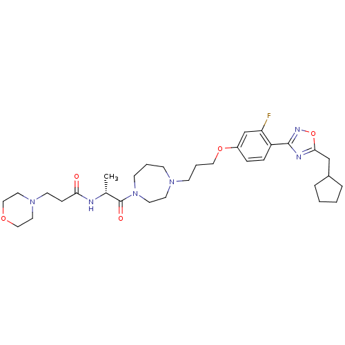 Chemical structure of BindingDB Monomer ID 50139288
