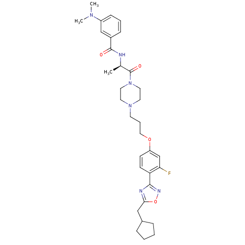 Chemical structure of BindingDB Monomer ID 50139301