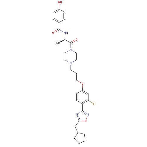 Chemical structure of BindingDB Monomer ID 50139333