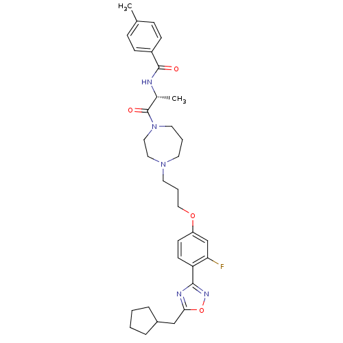 Chemical structure of BindingDB Monomer ID 50139337