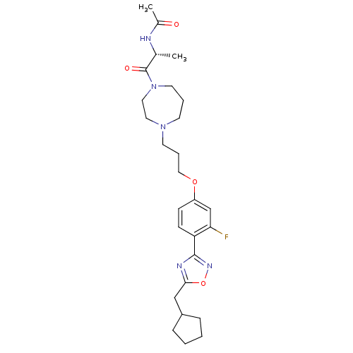 Chemical structure of BindingDB Monomer ID 50139340