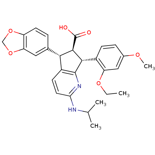 Chemical structure of BindingDB Monomer ID 50141474