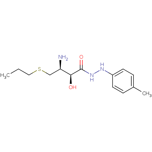 Chemical structure of BindingDB Monomer ID 50141697