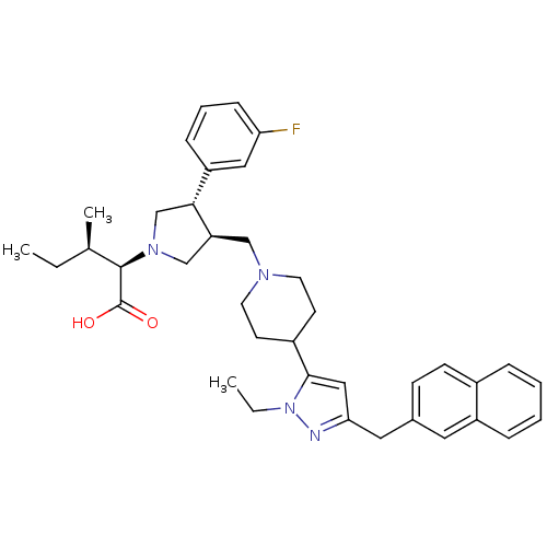 Chemical structure of BindingDB Monomer ID 50141937