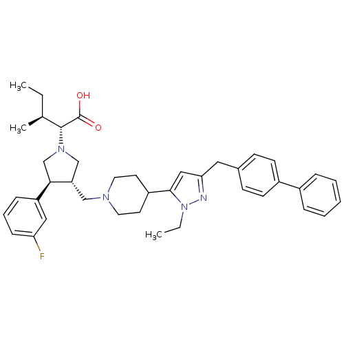 Chemical structure of BindingDB Monomer ID 50141978