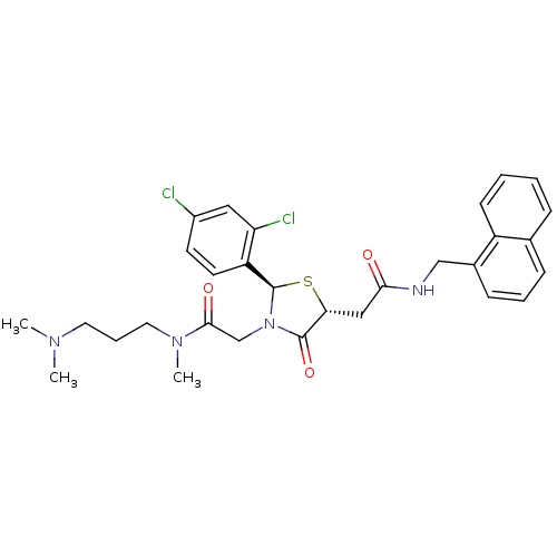 Chemical structure of BindingDB Monomer ID 50142428