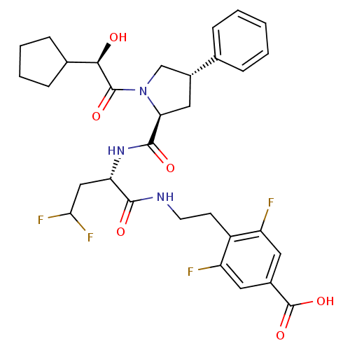 Chemical structure of BindingDB Monomer ID 50144364