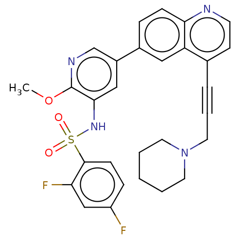 Chemical structure of BindingDB Monomer ID 50145420