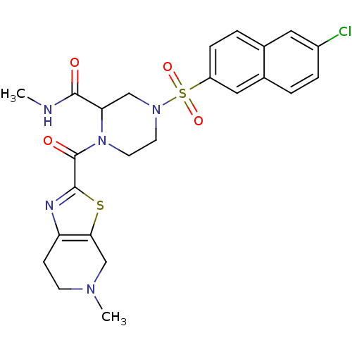 Chemical structure of BindingDB Monomer ID 50146531