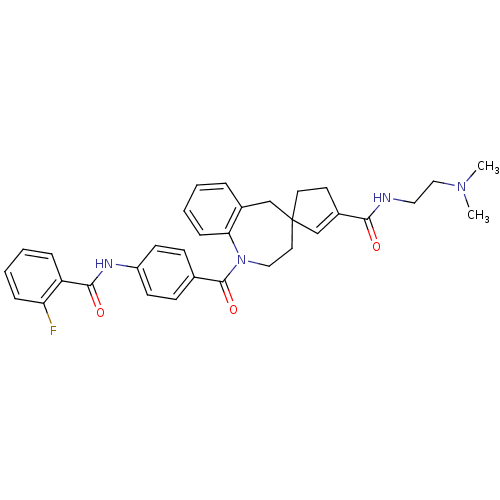 Chemical structure of BindingDB Monomer ID 50147222