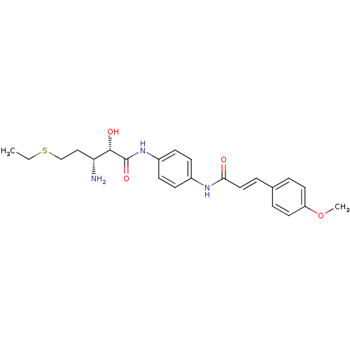 Chemical structure of BindingDB Monomer ID 50147348