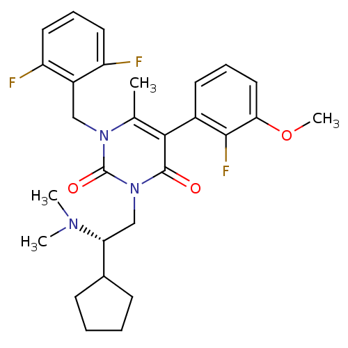 Chemical structure of BindingDB Monomer ID 50149259