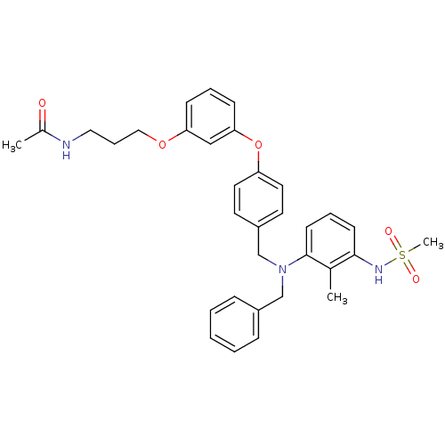 Chemical structure of BindingDB Monomer ID 50150329