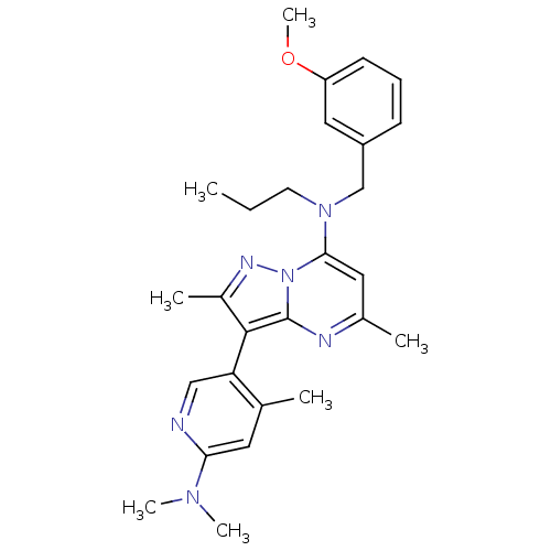 Chemical structure of BindingDB Monomer ID 50152181