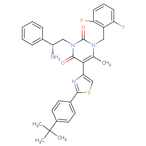 Chemical structure of BindingDB Monomer ID 50152723