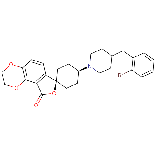 Chemical structure of BindingDB Monomer ID 50152939