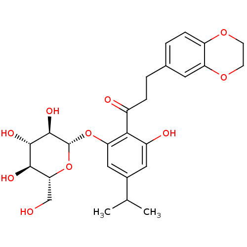 Chemical structure of BindingDB Monomer ID 50153309