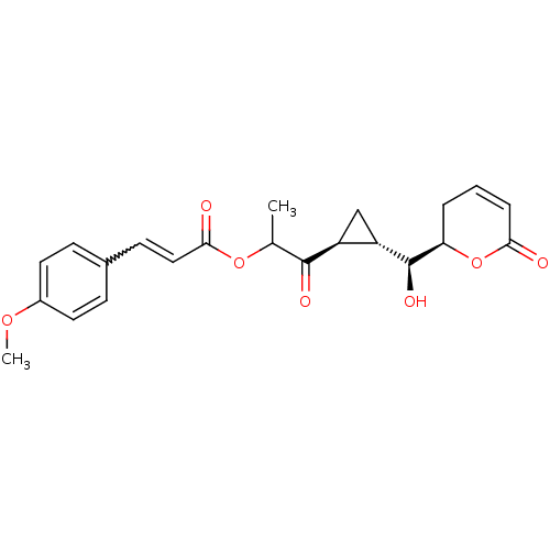 Chemical structure of BindingDB Monomer ID 50153762