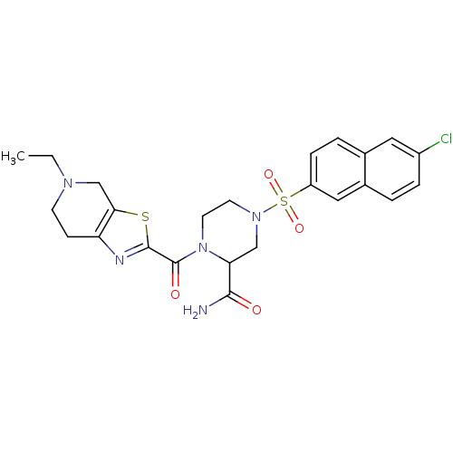 Chemical structure of BindingDB Monomer ID 50154265