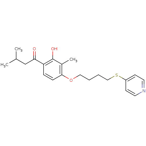 Chemical structure of BindingDB Monomer ID 50155701