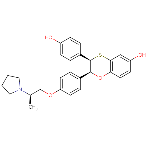 Chemical structure of BindingDB Monomer ID 50157165