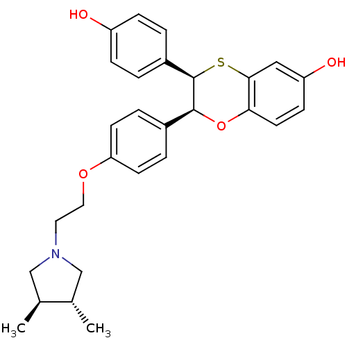 Chemical structure of BindingDB Monomer ID 50157166
