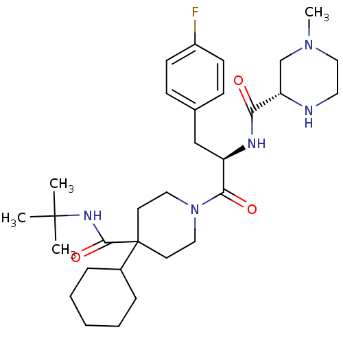 Chemical structure of BindingDB Monomer ID 50157314