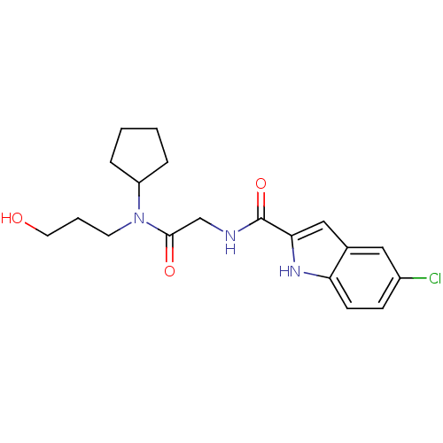 Chemical structure of BindingDB Monomer ID 50158308