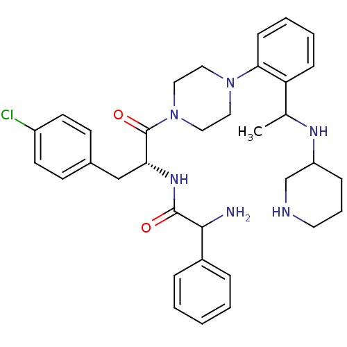 Chemical structure of BindingDB Monomer ID 50160549