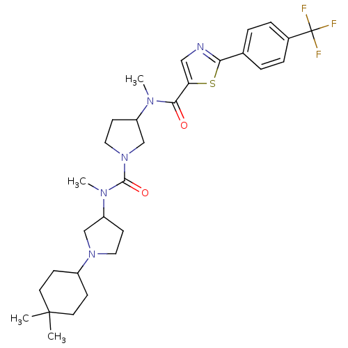 Chemical structure of BindingDB Monomer ID 50160740