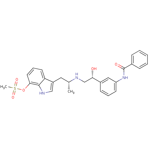 Chemical structure of BindingDB Monomer ID 50160820