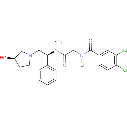 Chemical structure of BindingDB Monomer ID 50161318