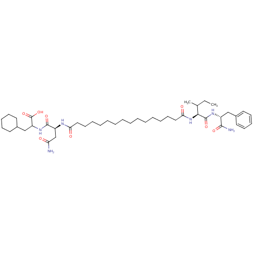 Chemical structure of BindingDB Monomer ID 50163707
