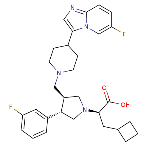 Chemical structure of BindingDB Monomer ID 50165072