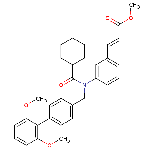 Chemical structure of BindingDB Monomer ID 50167233