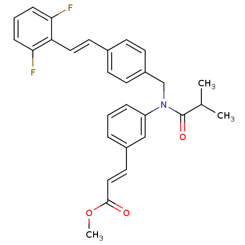 Chemical structure of BindingDB Monomer ID 50167239