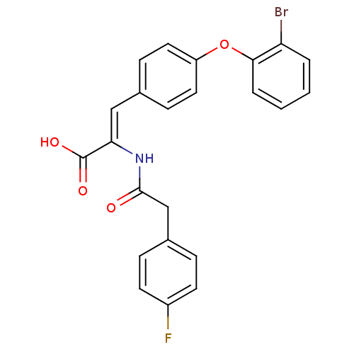 Chemical structure of BindingDB Monomer ID 50167670