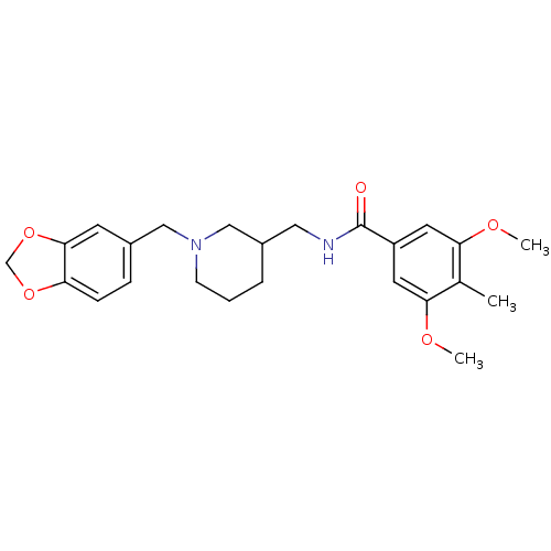 Chemical structure of BindingDB Monomer ID 50168523