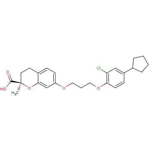 Chemical structure of BindingDB Monomer ID 50168560