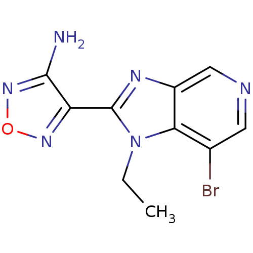 Chemical structure of BindingDB Monomer ID 50168867