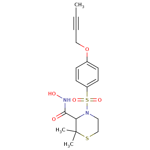 Chemical structure of BindingDB Monomer ID 50171543