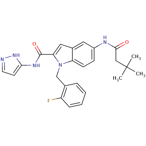 Chemical structure of BindingDB Monomer ID 50171620