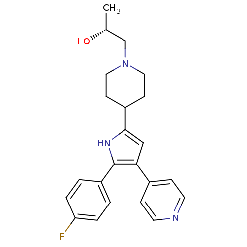 Chemical structure of BindingDB Monomer ID 50171701
