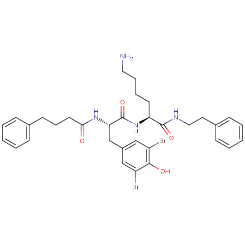 Chemical structure of BindingDB Monomer ID 50173469