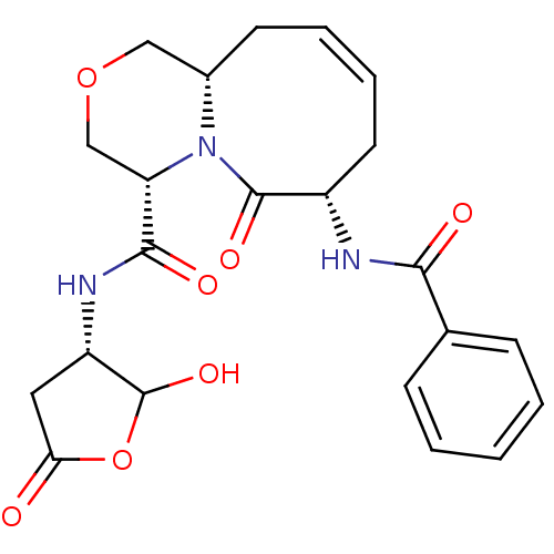 Chemical structure of BindingDB Monomer ID 50175344