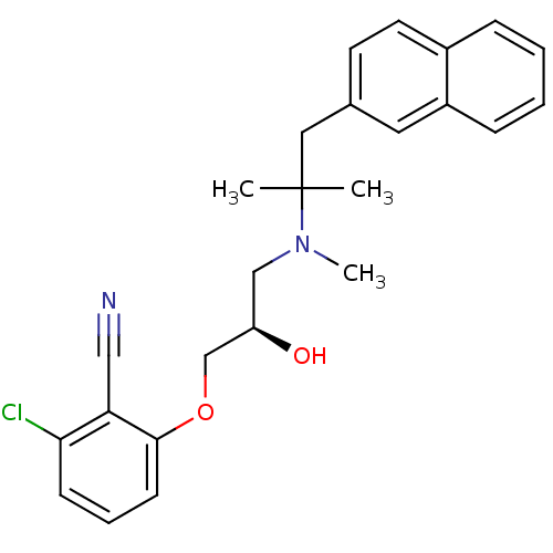 Chemical structure of BindingDB Monomer ID 50175374