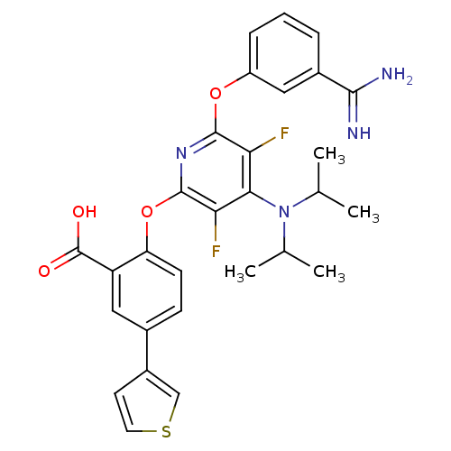 Chemical structure of BindingDB Monomer ID 50177193