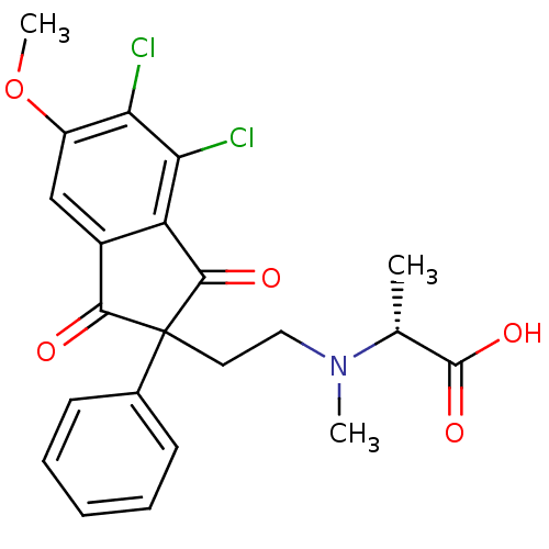 Chemical structure of BindingDB Monomer ID 50178420